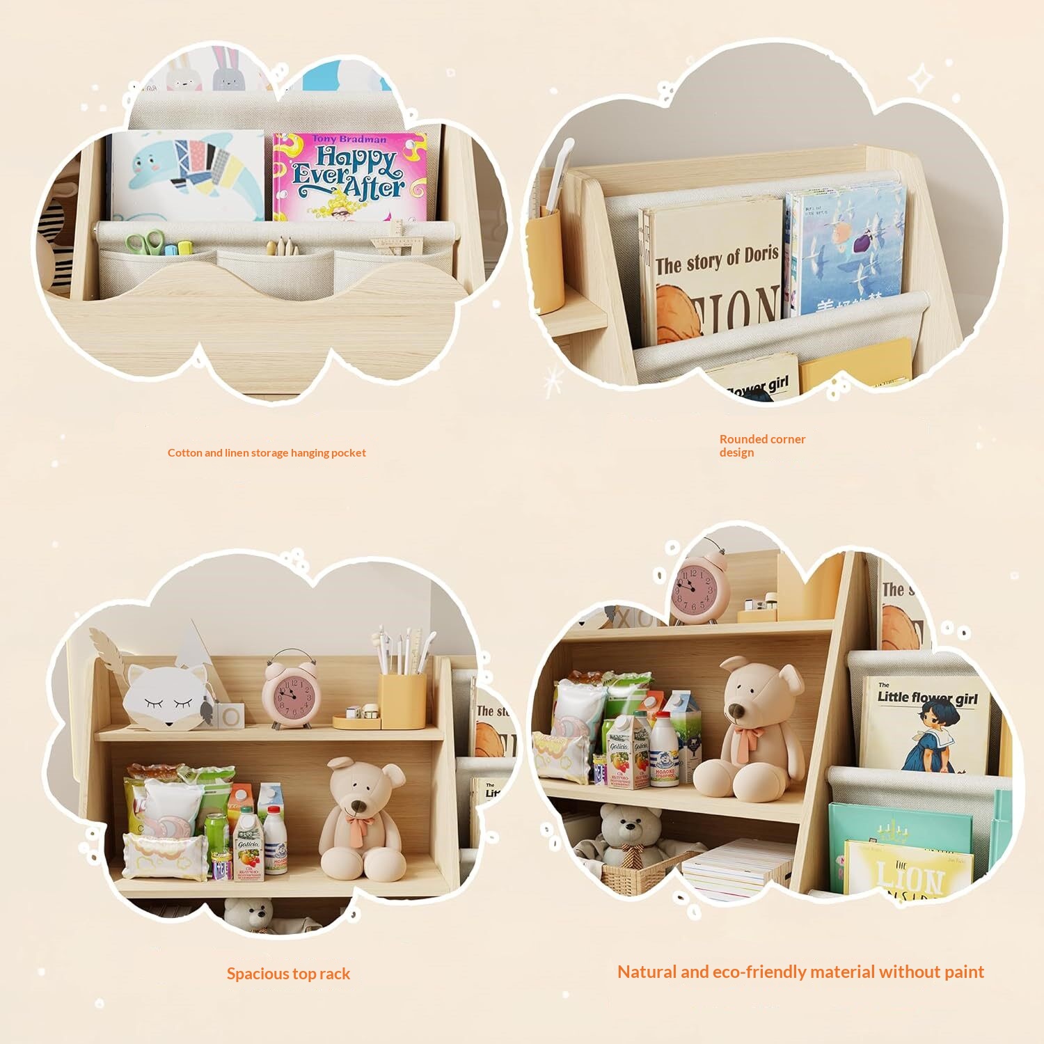 [Pre Order Customizable] Solid Oak Wooden magazine modern style for living room. file display multi-layer newspaper shelf
